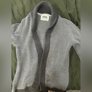 Grey Men’s Cardigan Sweater - Urban Pipeline